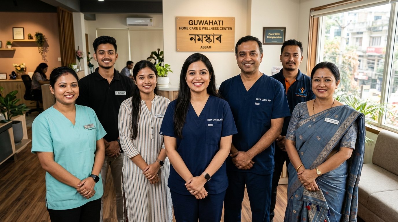 Xohai and Janasetu team members in Guwahati office